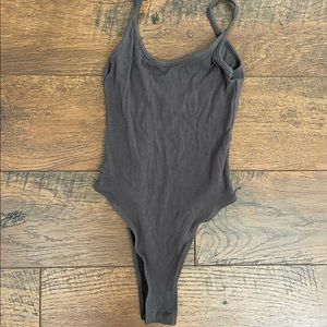 Gray Bodysuit